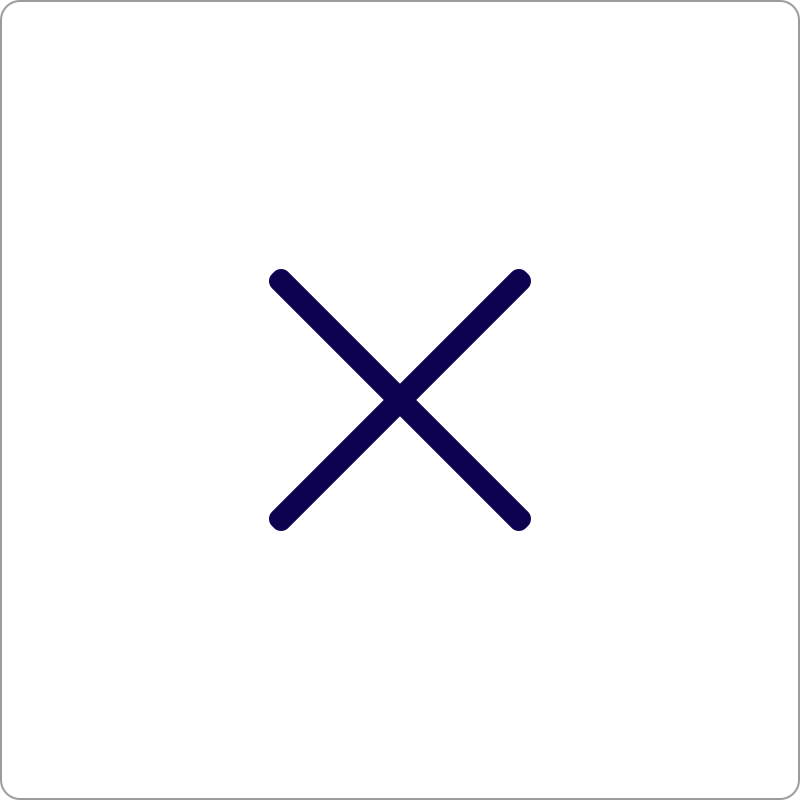 Screenshot of a dark blue cross